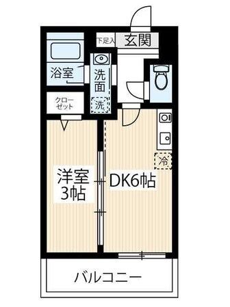 ARCOBALENO SHINITABASHIの物件間取画像